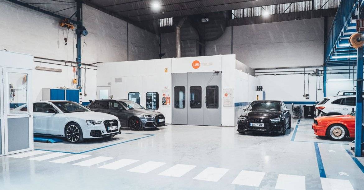 Taller de chapa y pintura profesional